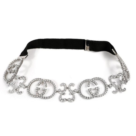 Gucci Crystal GG Headband main image 4